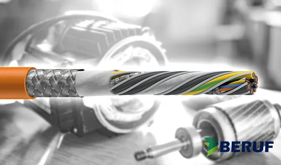 Cabo de Potência Blindado PUR para Servo Motor Siemens