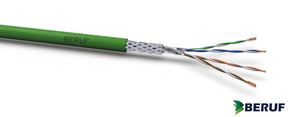 Cabo Rede LAN Ethernet S/FTP Blindado PUR